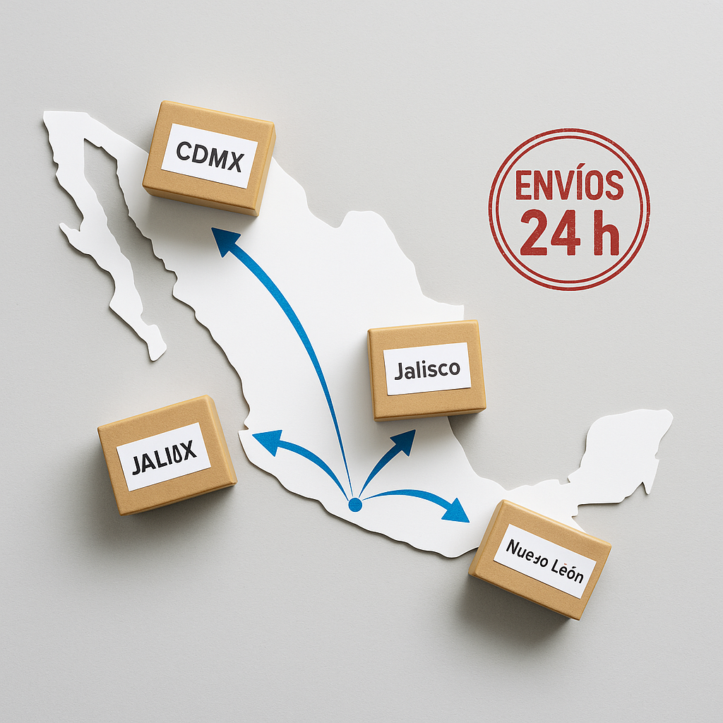 Cobertura nacional de envíos