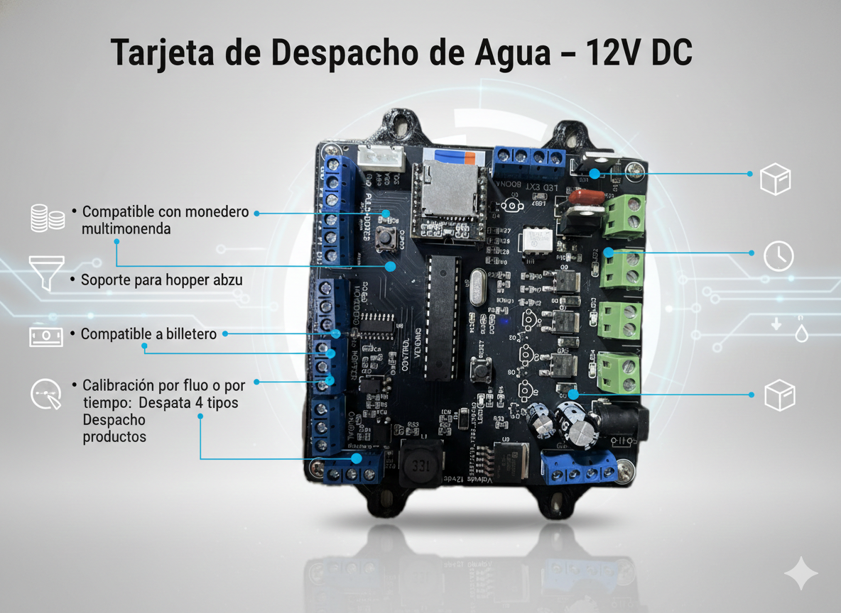 Tarjeta 12VDC