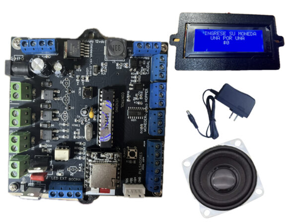 tarjeta vending para valvula 12v con audio
