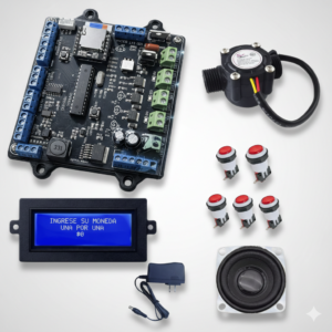 Tarjeta vending despacho de agua valvula 12v kit